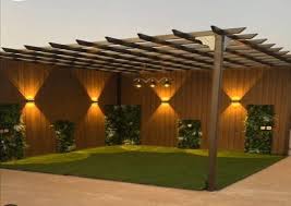 برجولات خشبية معدن